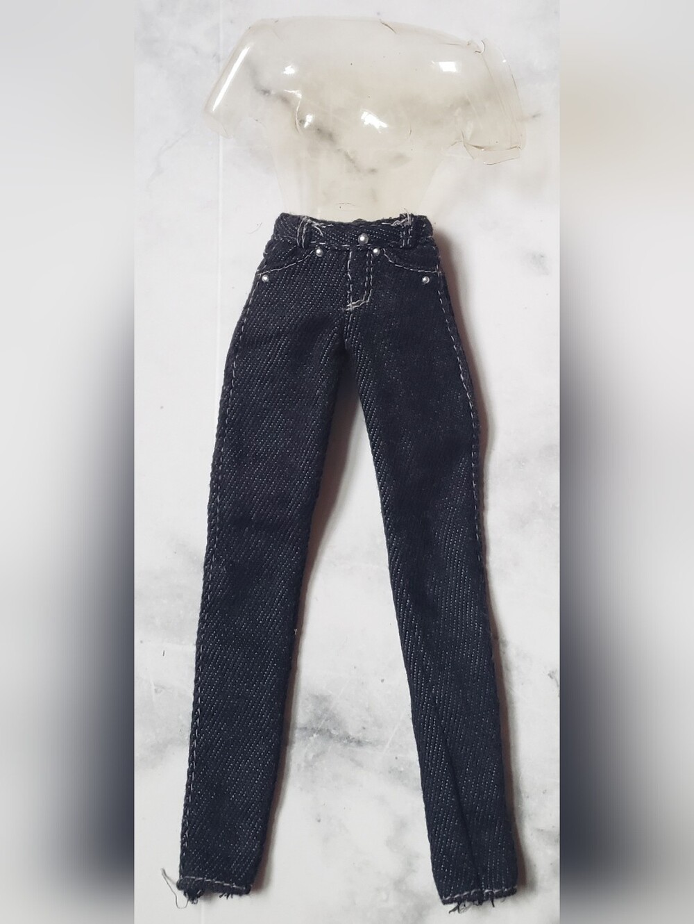 Mattel BARBIE BASICS Denim Jeans Black Label Model No. 8 Collection 002 RARE